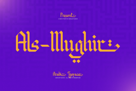 Al Mughir: A Font That Elevates Brand Identity