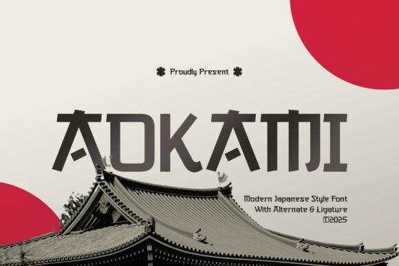 Aokami: The Japanese-Inspired Font That Elevates Your Brand