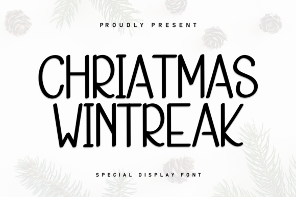 Chriatmas Wintreak: A Font That Adds Warmth to Your Brand