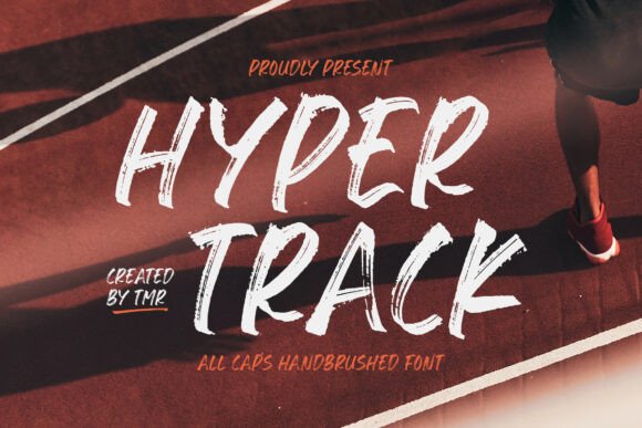 Hyper Track: A Bold Typeface for Dynamic Campaigns