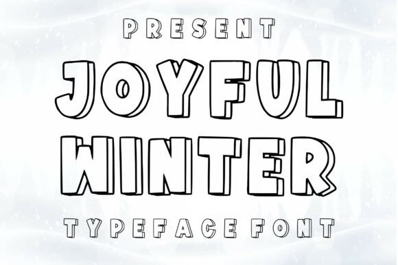 Joyful Winter: A Font That Brings Festive Spirit to Your Brand