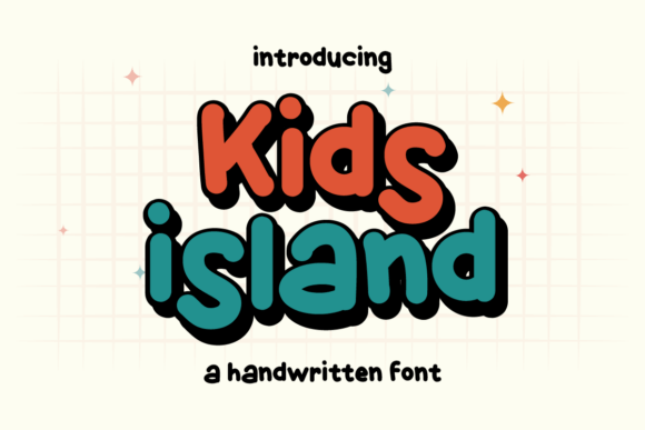 Kids Island: A Playful Font for Engaging Digital Campaigns