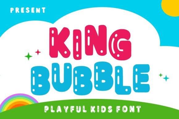King Bubble Font Review: A Playful Display for Branding