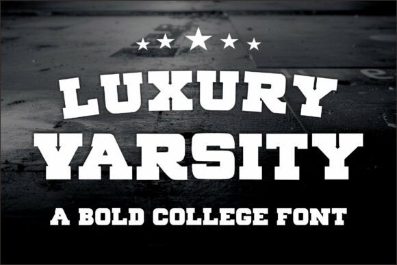 Luxury Varsity: A Font for Commanding Editorial Presence