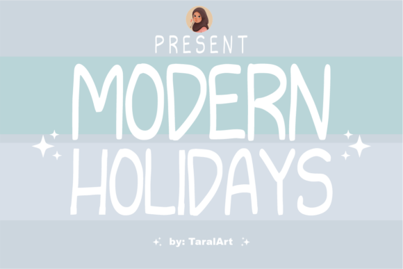 Modern Holidays: A Versatile Display Font for Seasonal Campaigns