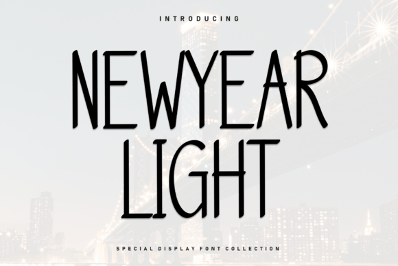 Newyear Light: A Font for Heartfelt Branding