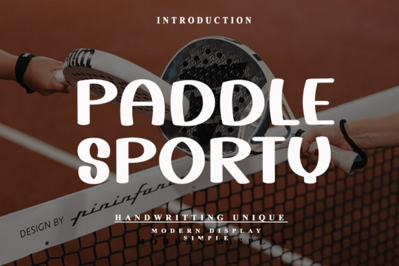 Paddle Sporty: The Font That Makes Your Message Pop