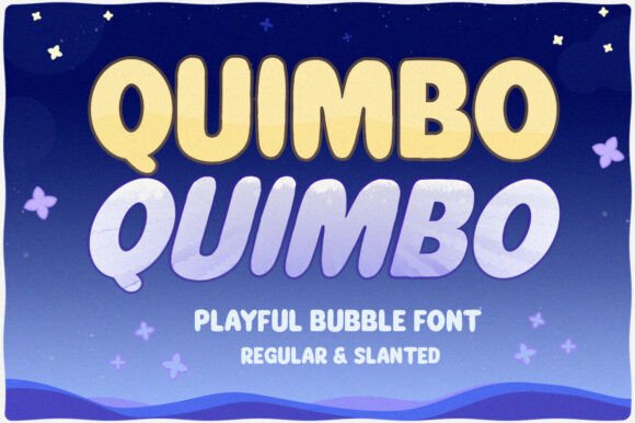 Quimbo: A Playful Display Font for Editorial Design