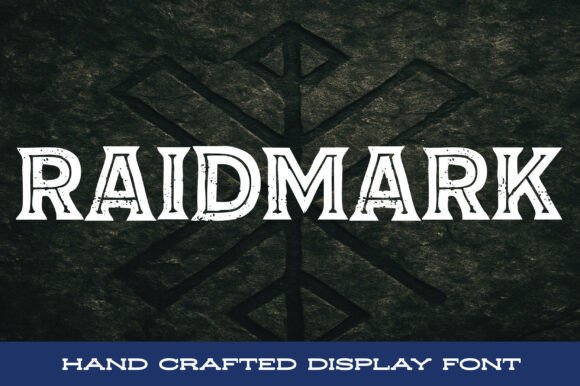 Raidmark: A Bold Typeface for Digital Branding and Web Design